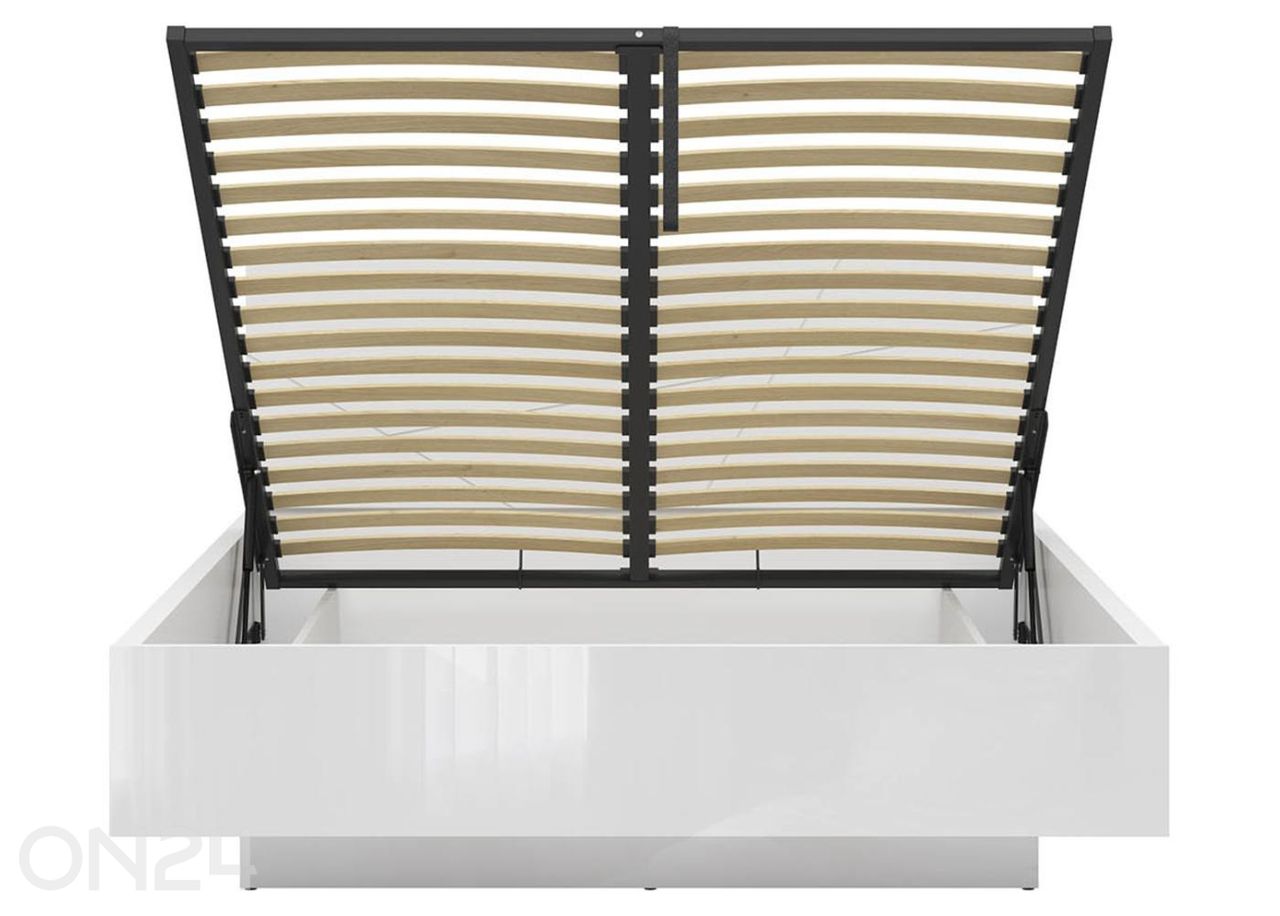 Pesukastiga voodi Forn 160x200 cm suurendatud