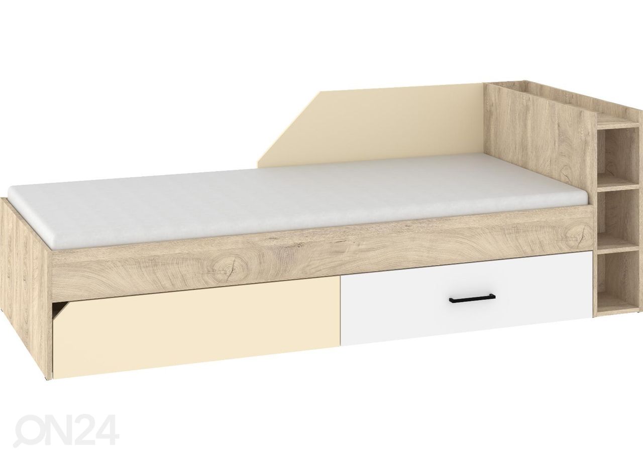 Pesukastiga voodi Pax 90x200 cm suurendatud