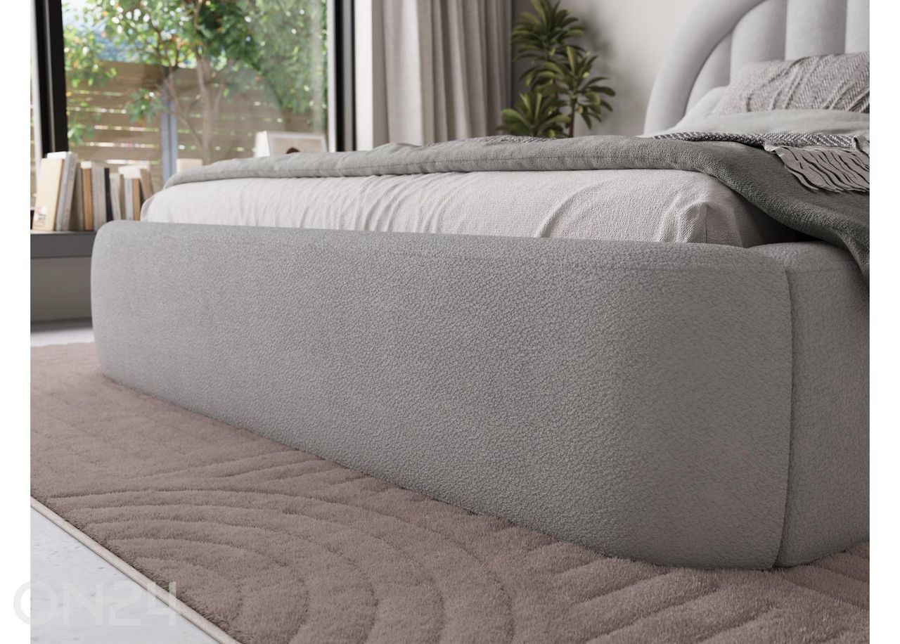 Pesukastiga voodi Tapedo 140x200 cm suurendatud