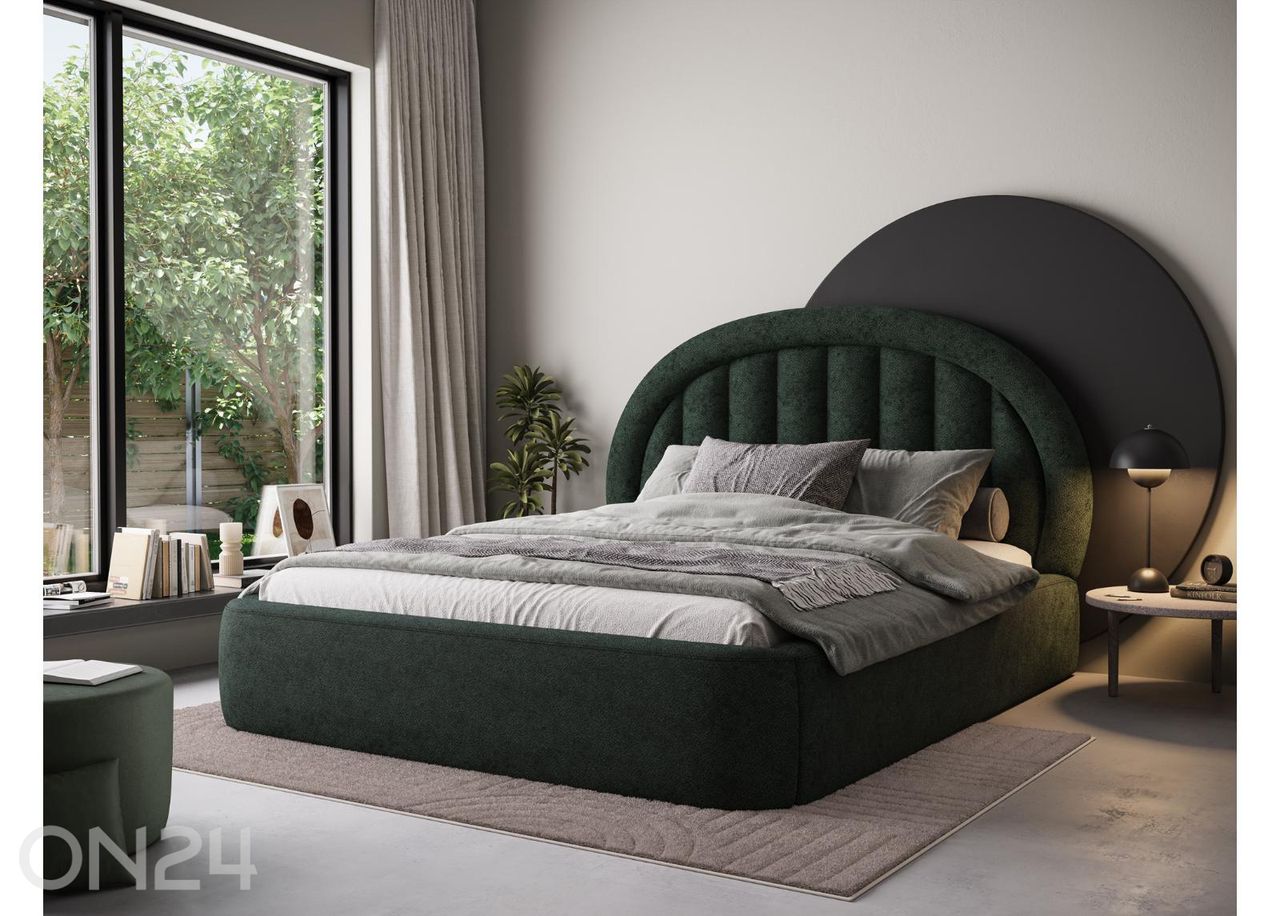 Pesukastiga voodi Tapedo 140x200 cm suurendatud