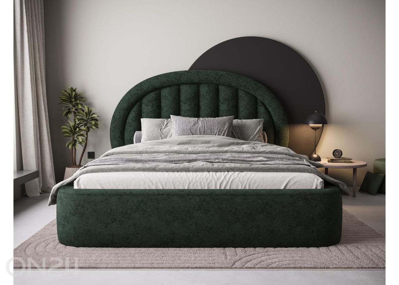 Pesukastiga voodi Tapedo 140x200 cm suurendatud