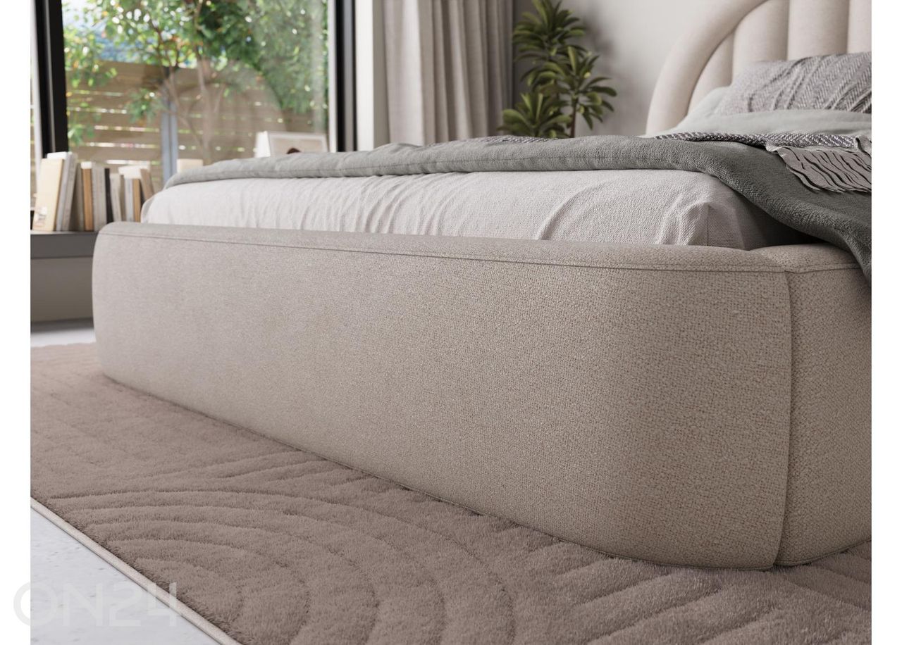 Pesukastiga voodi Tapedo 140x200 cm suurendatud