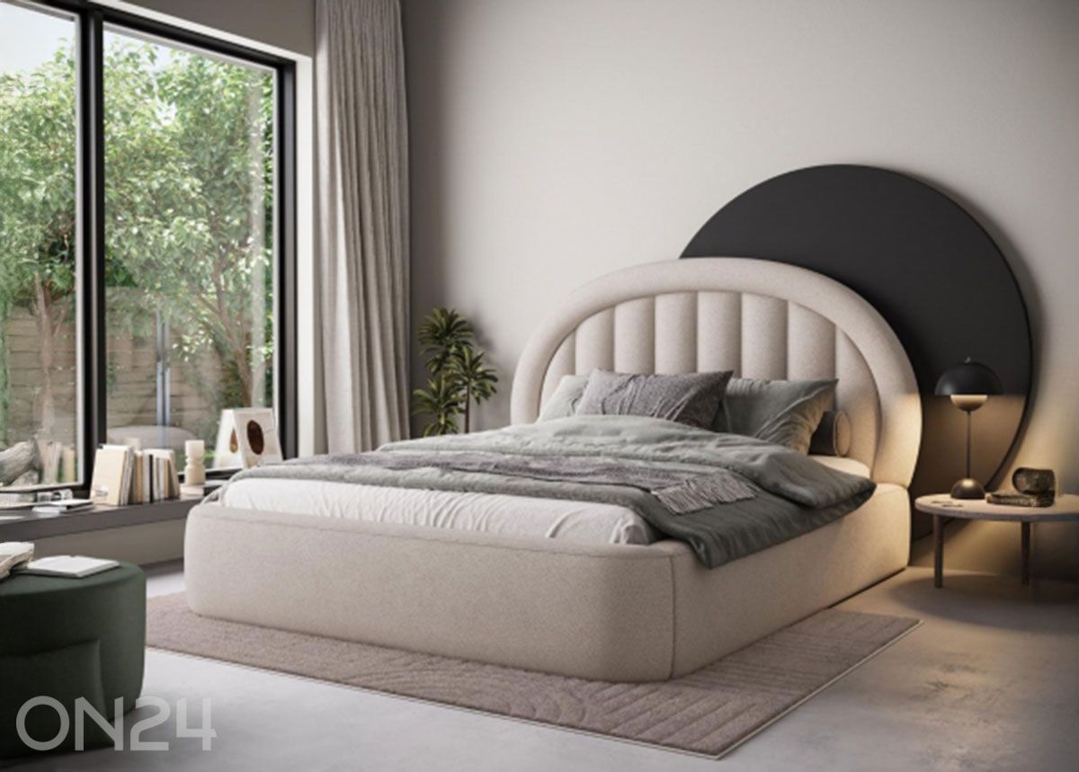 Pesukastiga voodi Tapedo 140x200 cm suurendatud