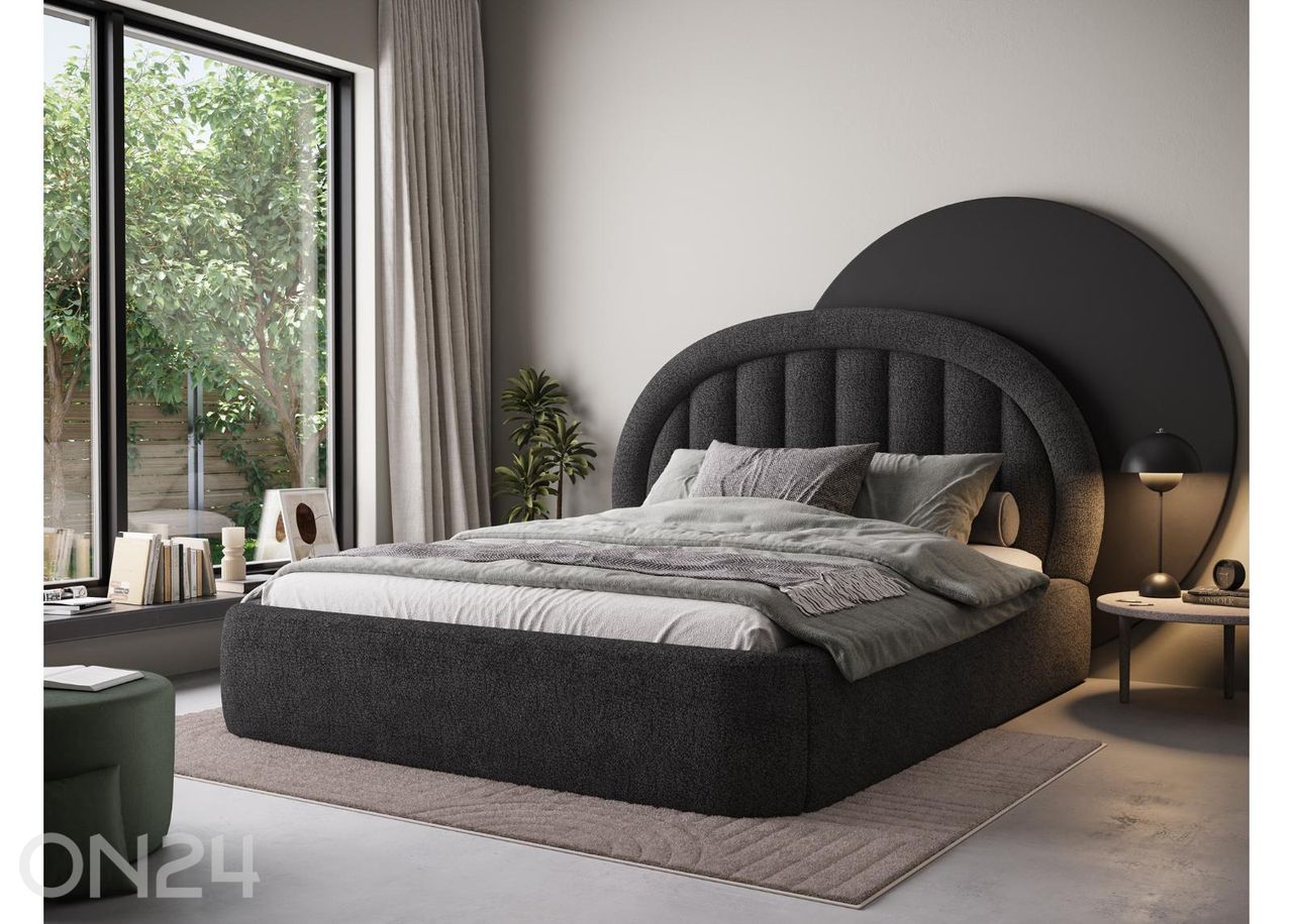 Pesukastiga voodi Tapedo 140x200 cm suurendatud