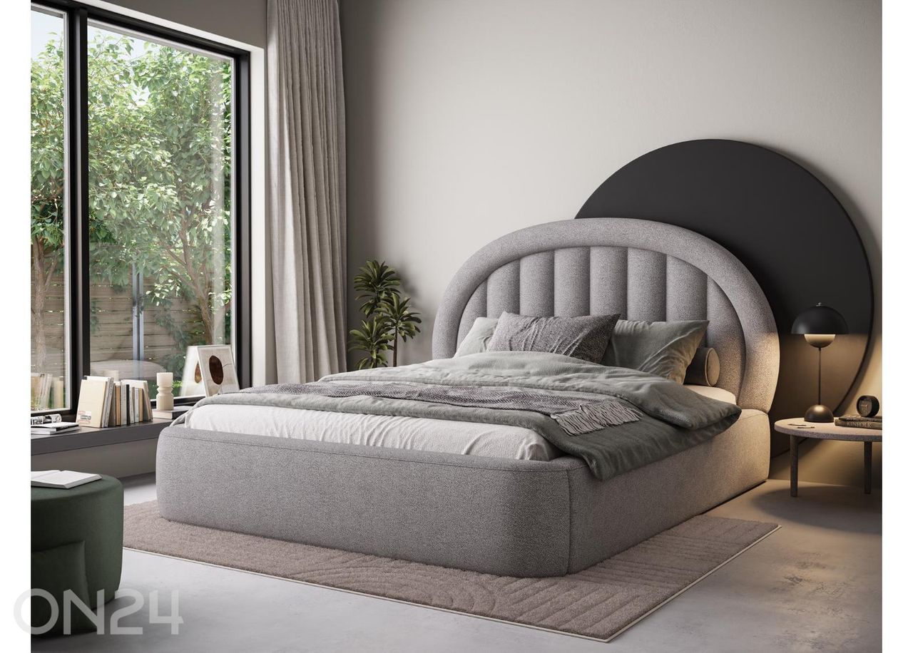 Pesukastiga voodi Tapedo 140x200 cm suurendatud