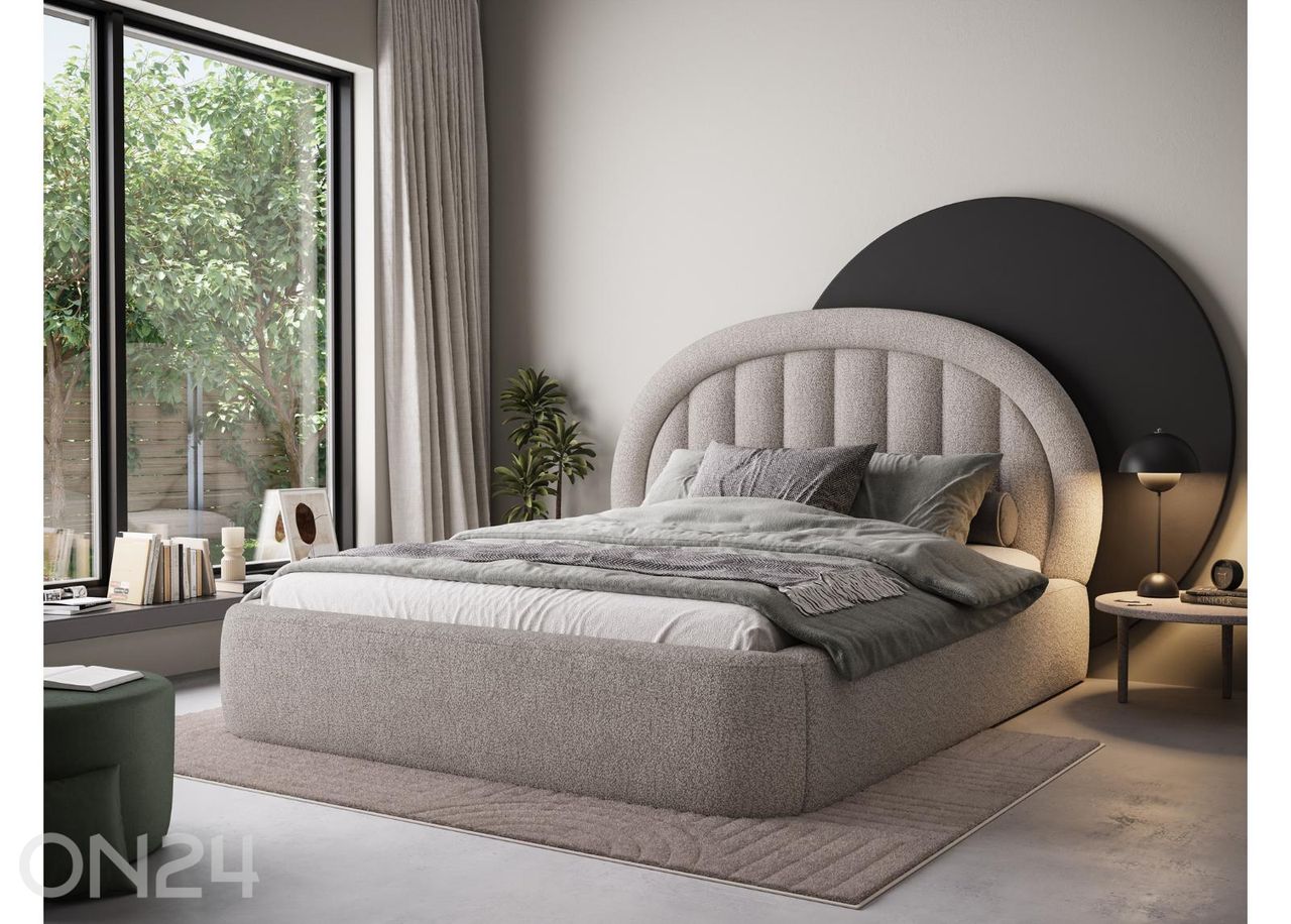 Pesukastiga voodi Tapedo 140x200 cm suurendatud