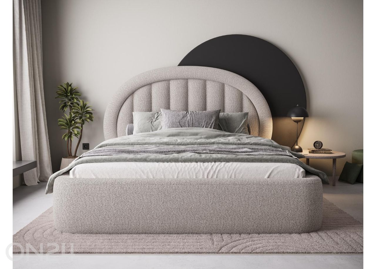 Pesukastiga voodi Tapedo 180x200 cm suurendatud