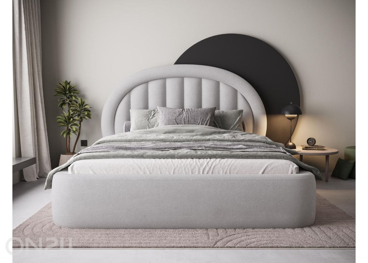 Pesukastiga voodi Tapedo 180x200 cm suurendatud