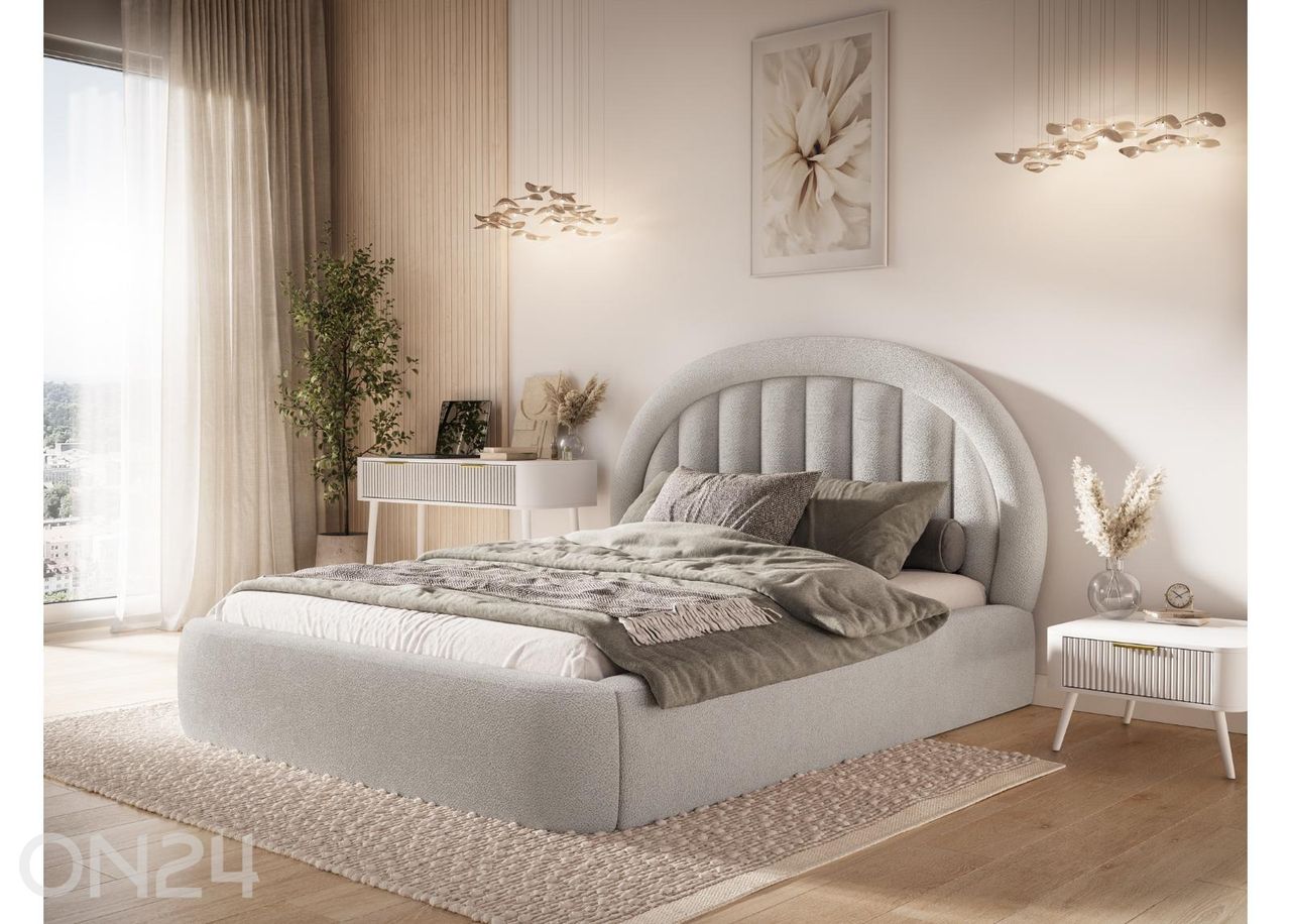 Pesukastiga voodi Tapedo 180x200 cm suurendatud