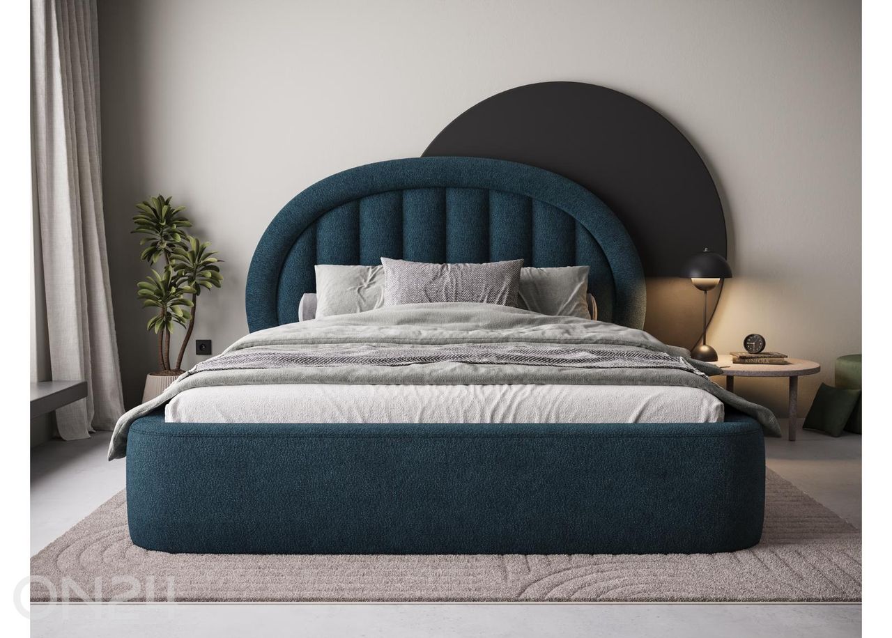 Pesukastiga voodi Tapedo 180x200 cm suurendatud