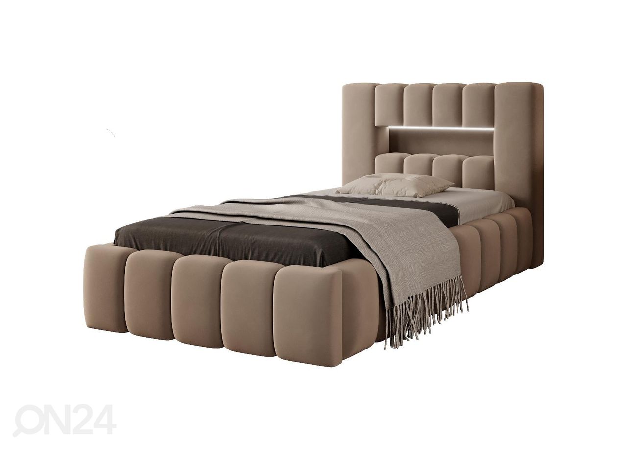 Pesukastiga voodi Victoria 90x200 cm suurendatud