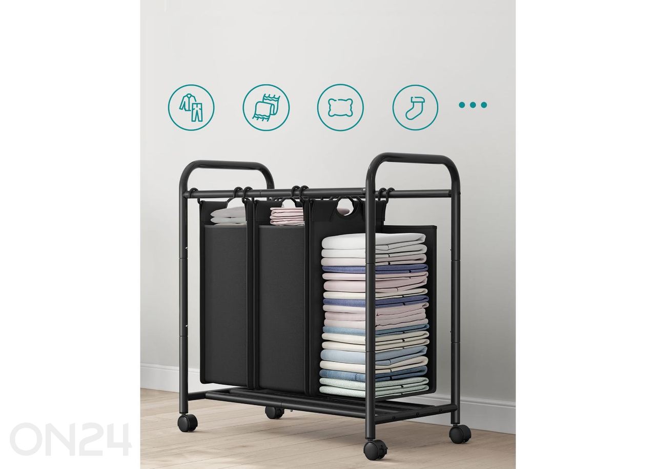 Pesukorvide komplekt suurendatud