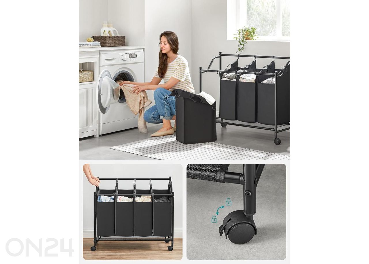 Pesukorvide komplekt suurendatud