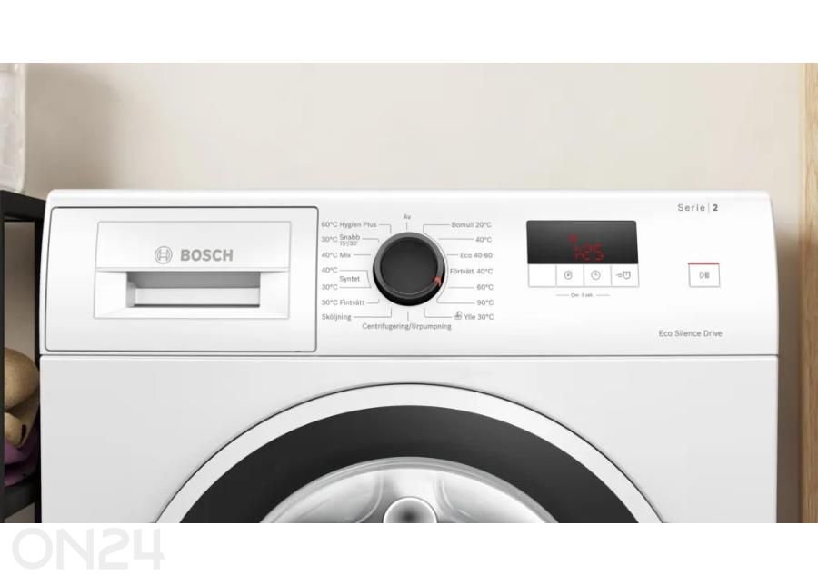 Pesumasin Bosch WGE0240ASN Direct Drive, valge suurendatud