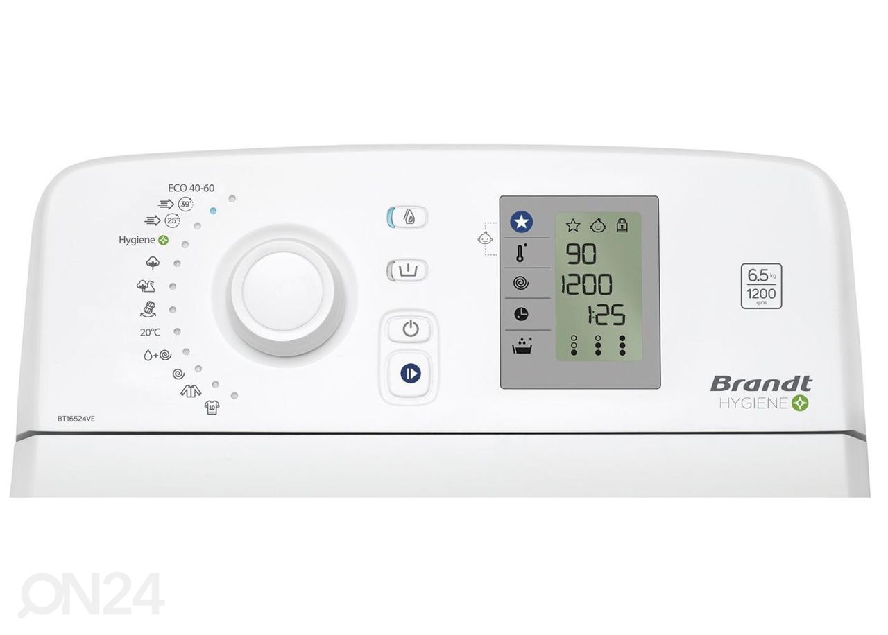 Pesumasin Brandt BT16524VE suurendatud