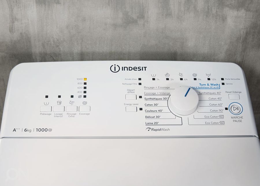 Pesumasin Indesit suurendatud
