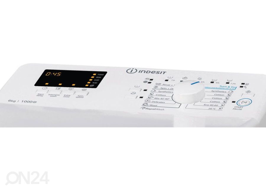Pesumasin Indesit suurendatud