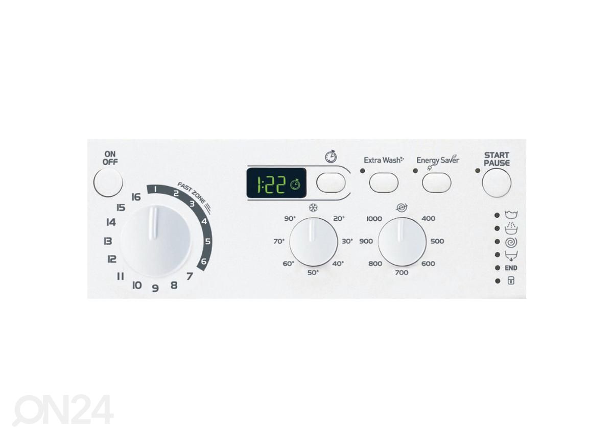 Pesumasin Indesit EWUD41051WEUN suurendatud