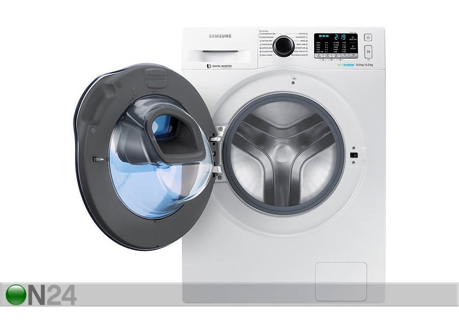 Pesumasin kuivatiga Samsung AddWash suurendatud