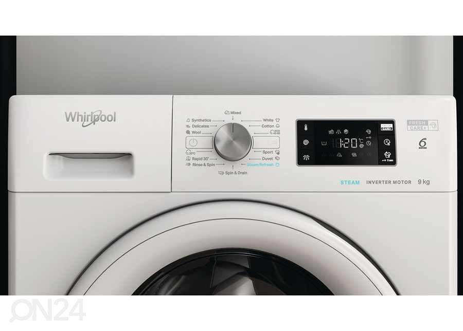 Pesumasin Whirlpool suurendatud
