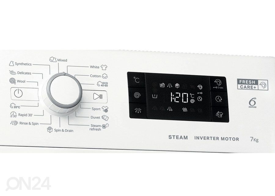 Pesumasin Whirlpool suurendatud