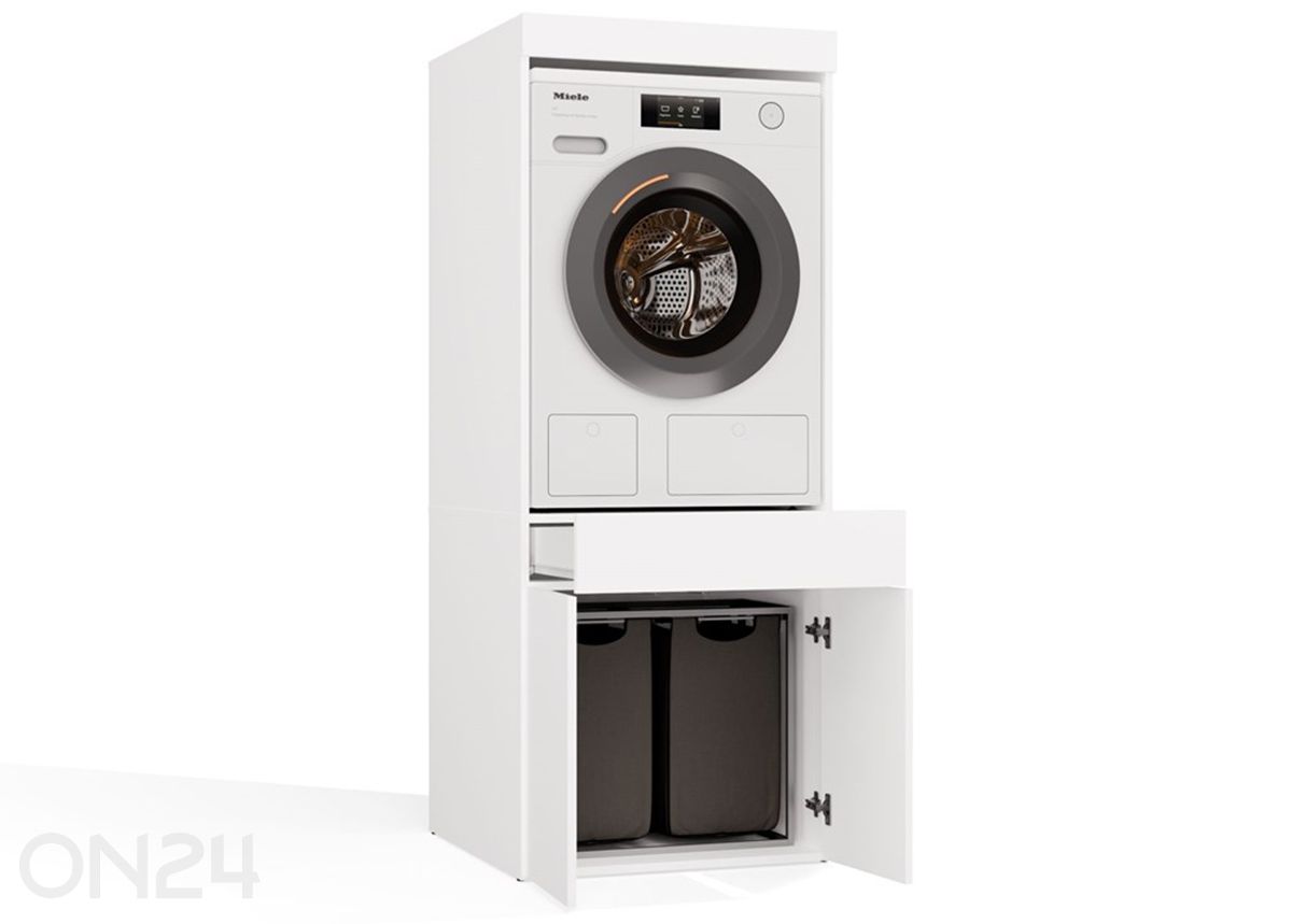 Pesumasina kapp Twin suurendatud