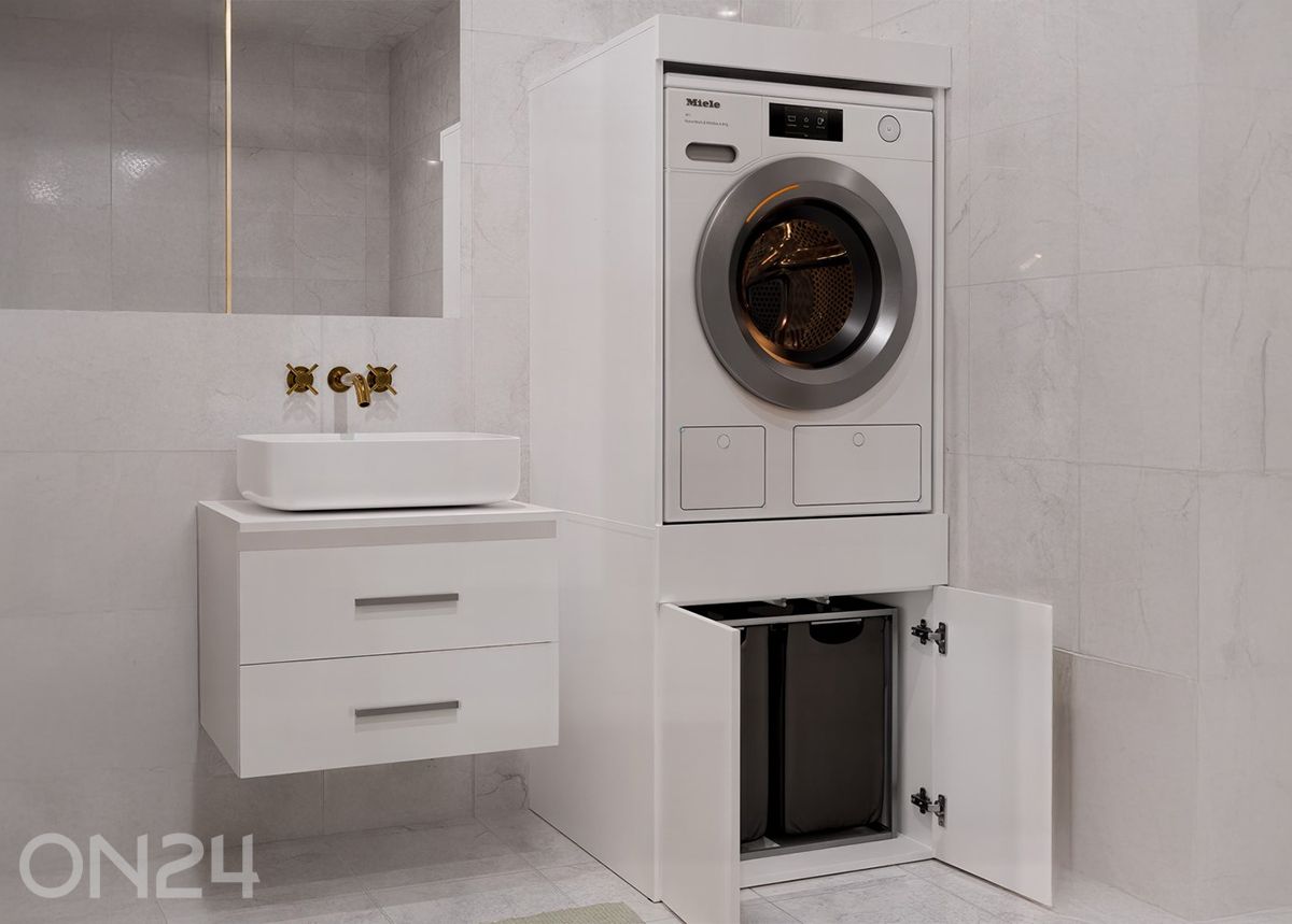 Pesumasina kapp Twin suurendatud