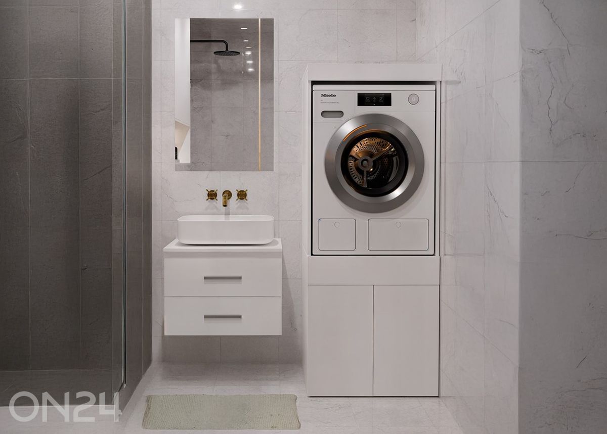 Pesumasina kapp Twin suurendatud