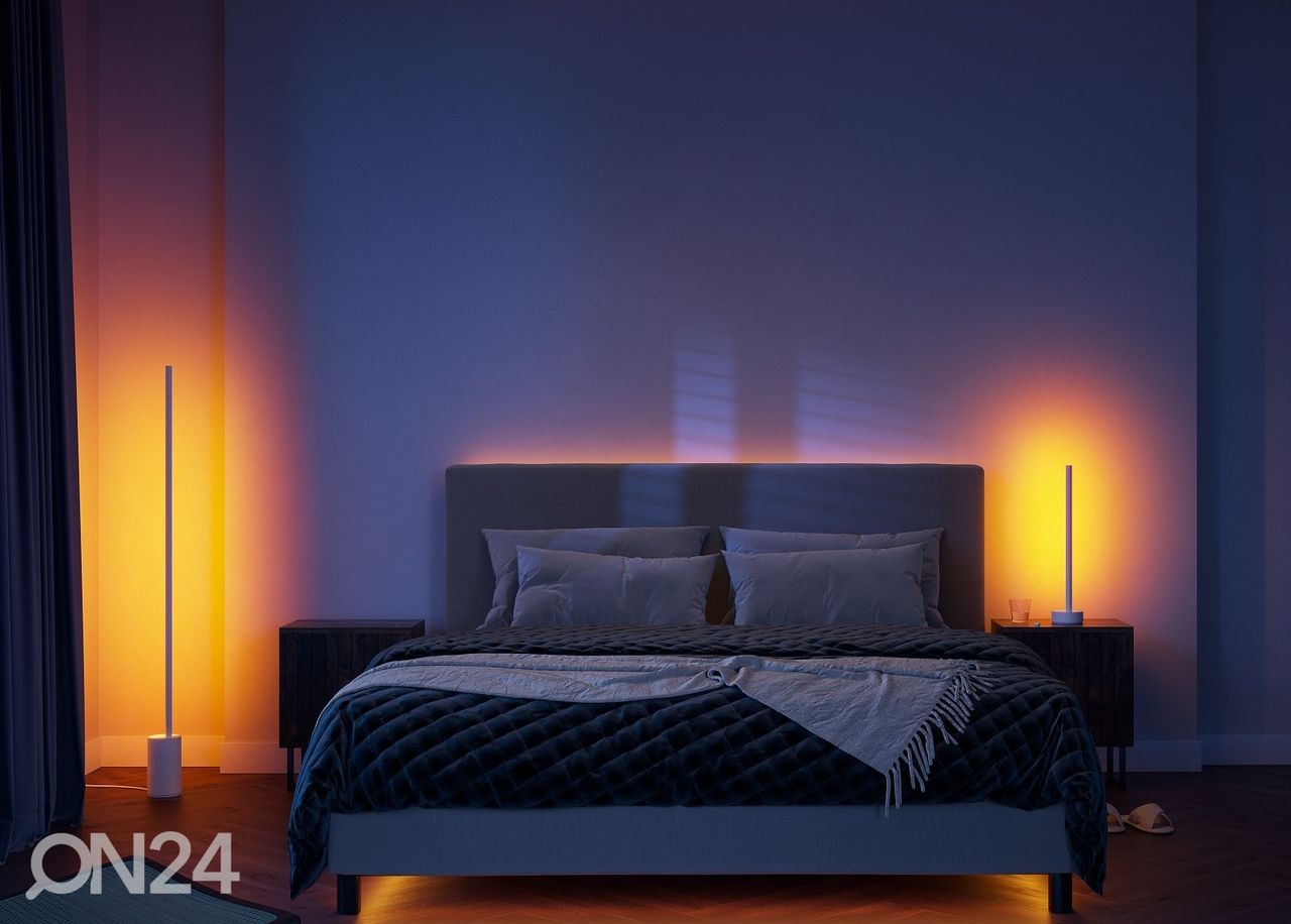 Philips Hue White and Color ambience sujuva toonivahetusega laualamp Signe suurendatud