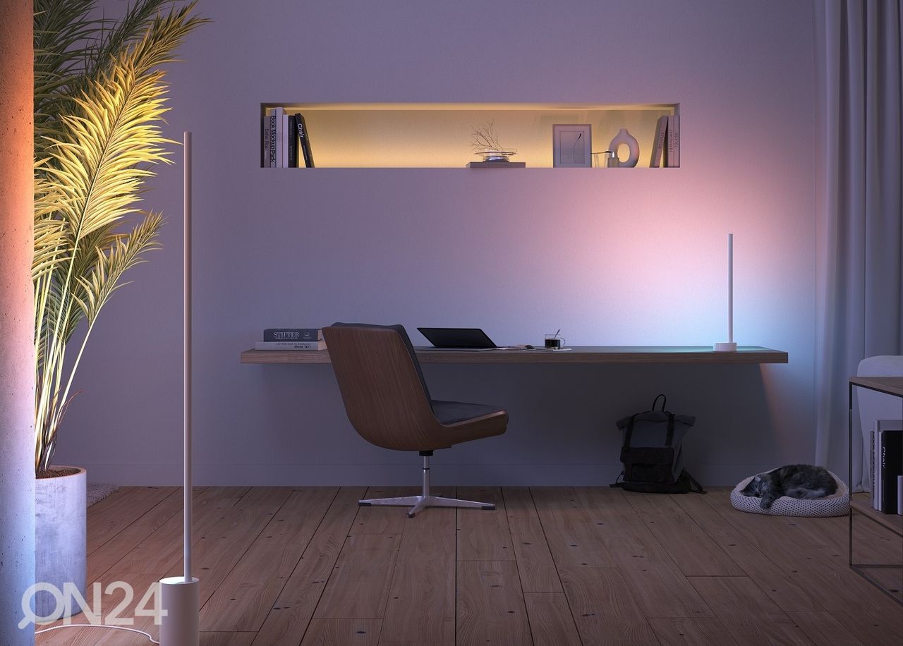 Philips Hue White and Color ambience sujuva toonivahetusega laualamp Signe suurendatud