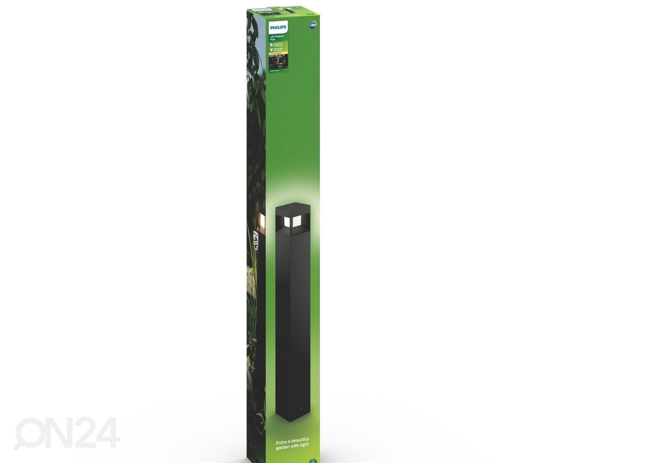 Philips Parterre postvalgusti 8 W 800lm 2700K suurendatud