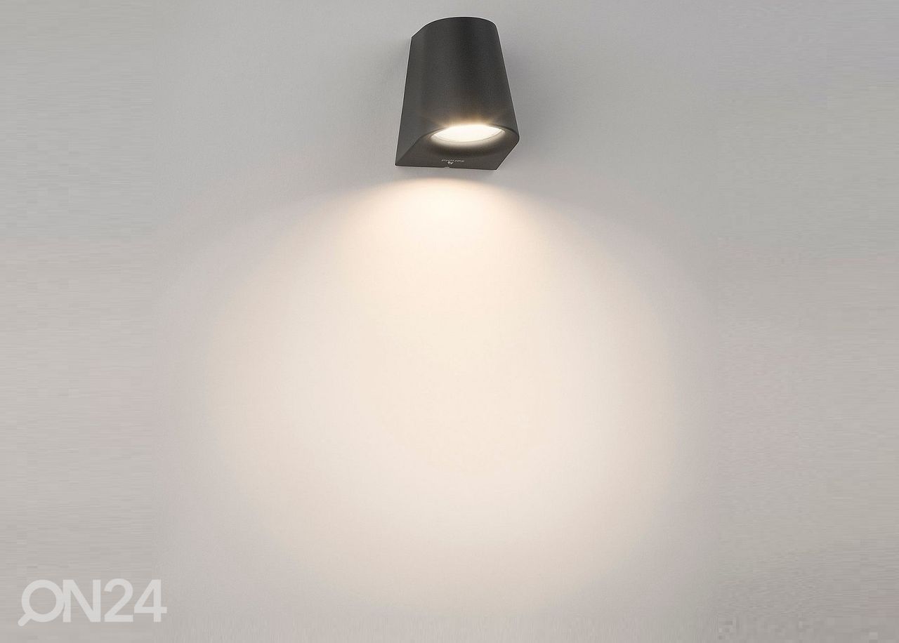 Philips Virga seinavalgusti 3 W 2700K must suurendatud