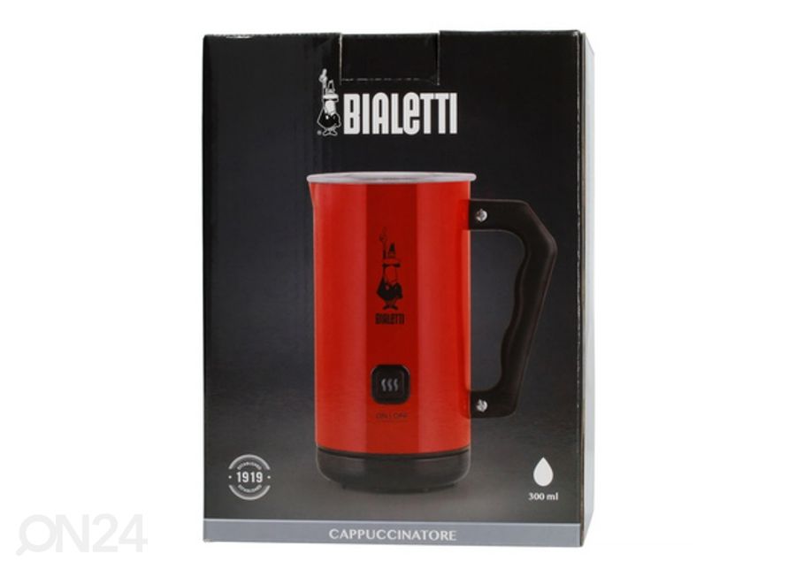 Piimavahustaja Bialetti, punane suurendatud
