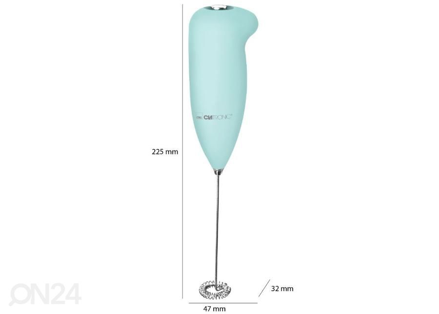 Piimavahustaja Clatronic MS3089MG, mündiroheline suurendatud