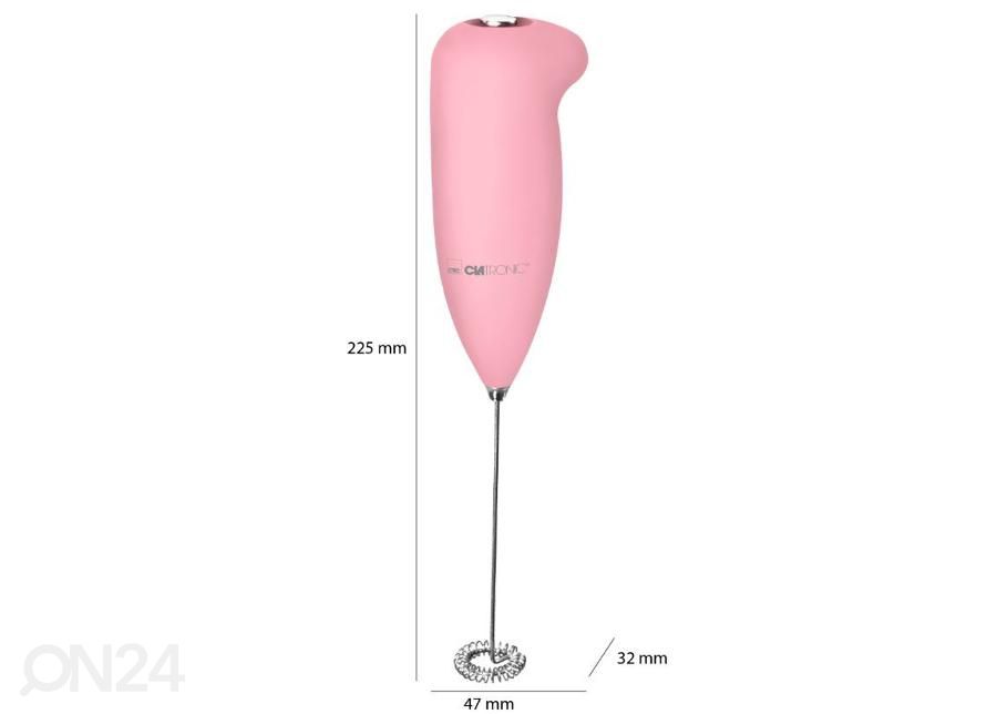 Piimavahustaja Clatronic MS3089P, roosa suurendatud