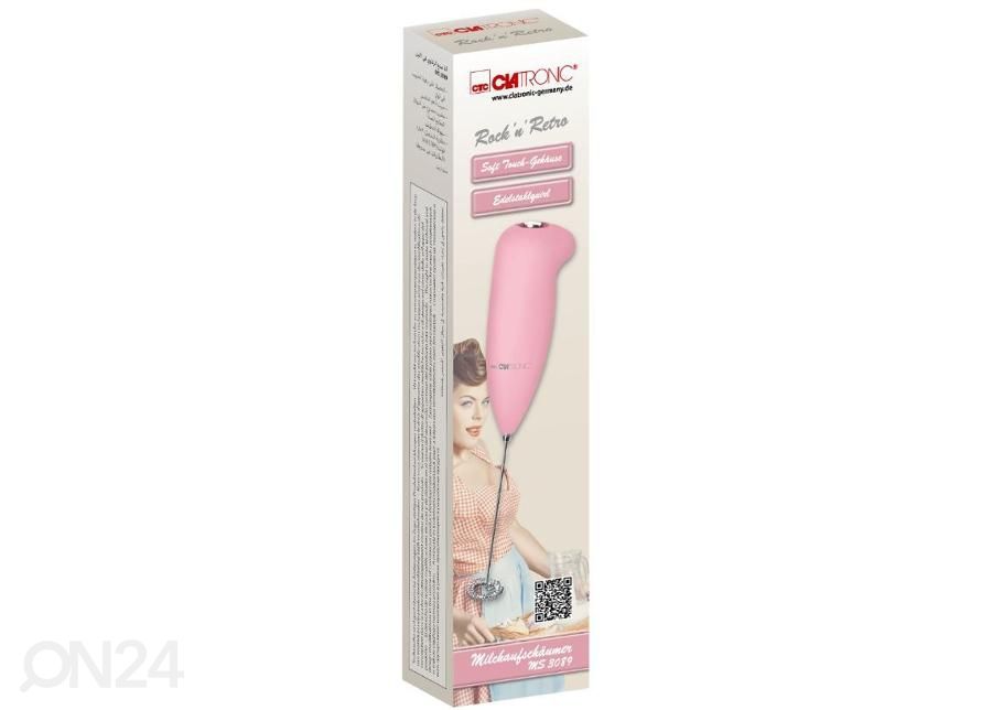 Piimavahustaja Clatronic MS3089P, roosa suurendatud