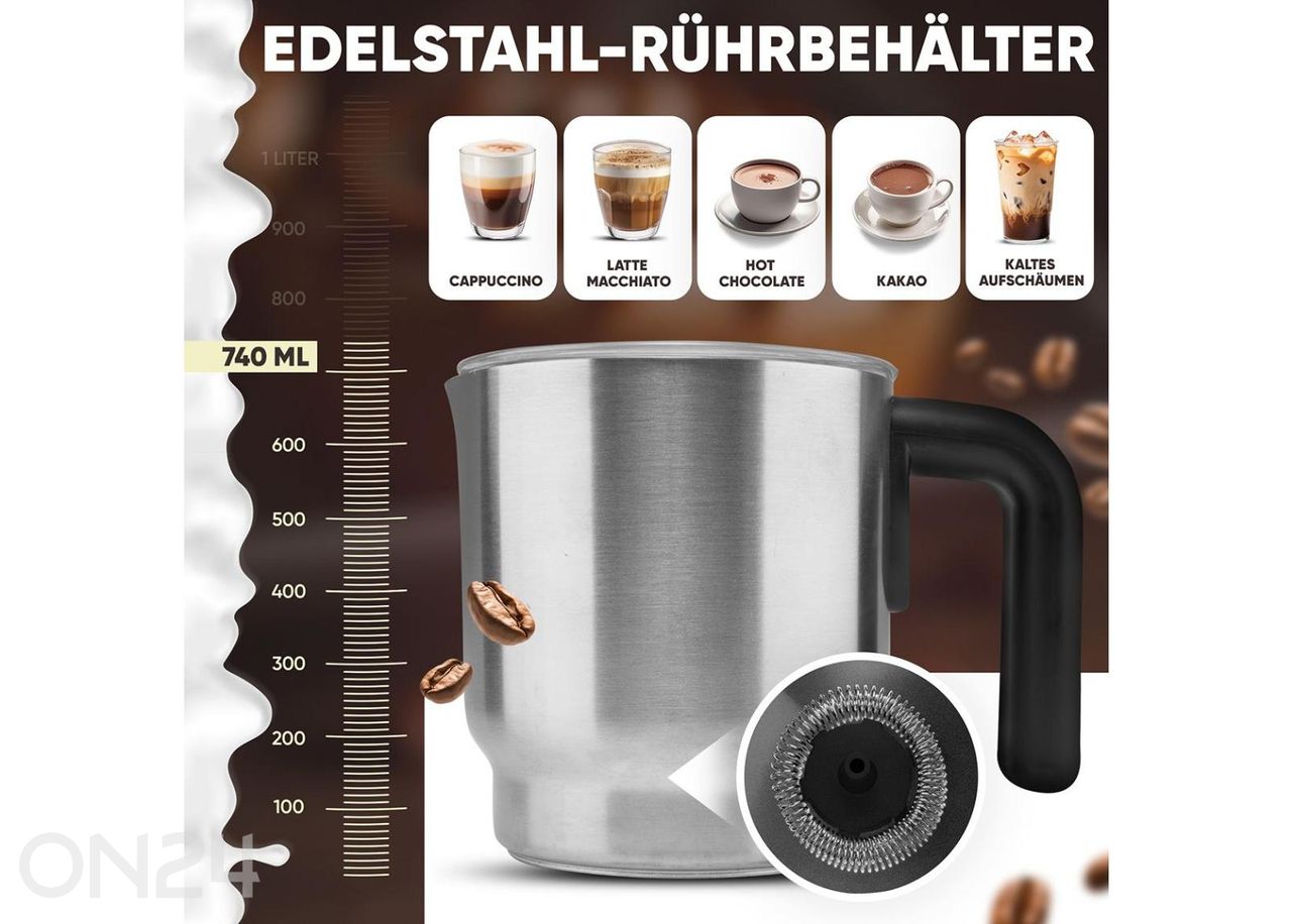 Piimavahustaja Clatronic MS3812 suurendatud