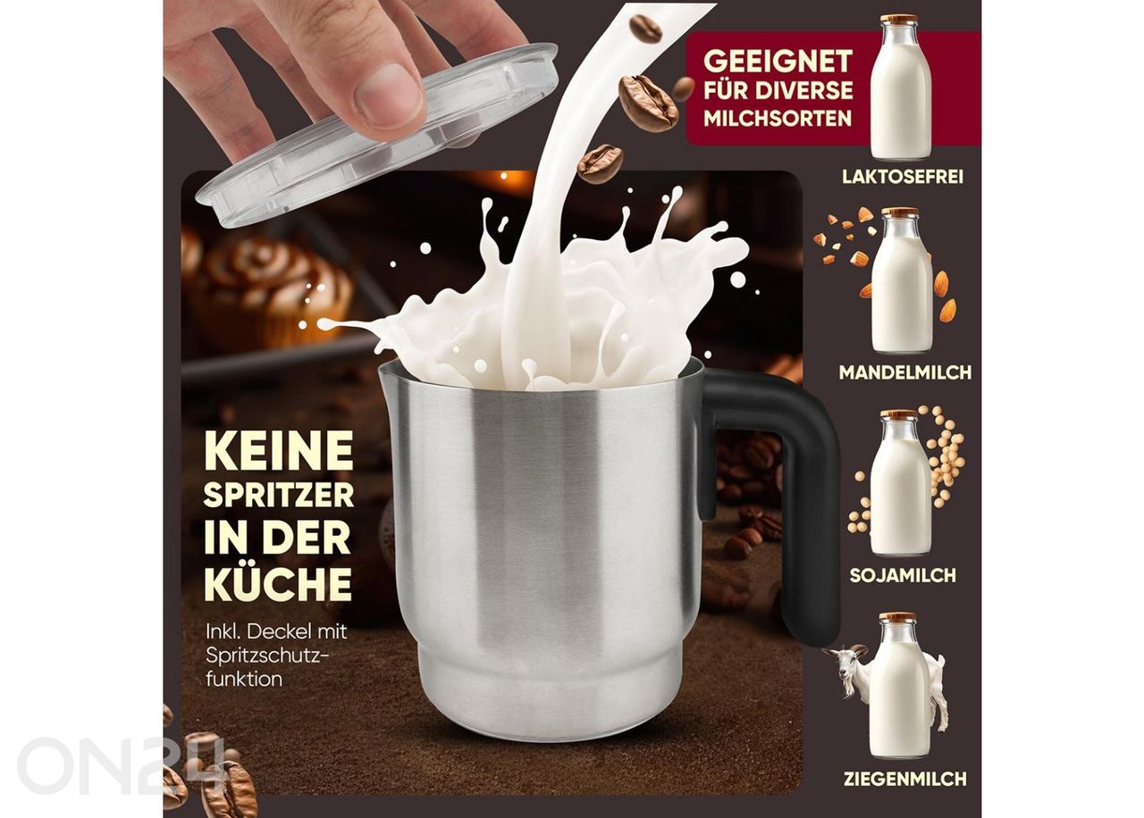 Piimavahustaja Clatronic MS3812 suurendatud