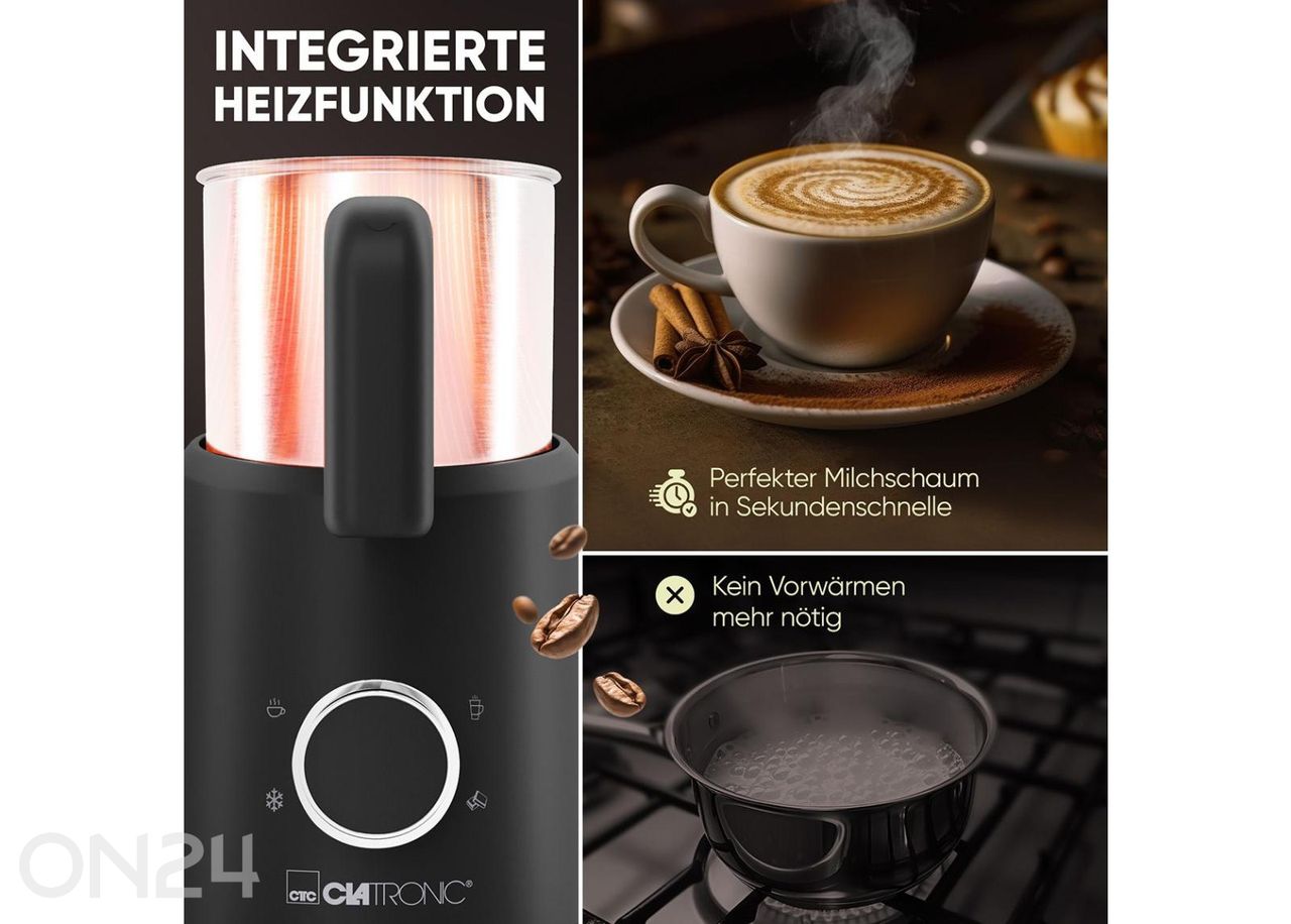 Piimavahustaja Clatronic MS3812 suurendatud