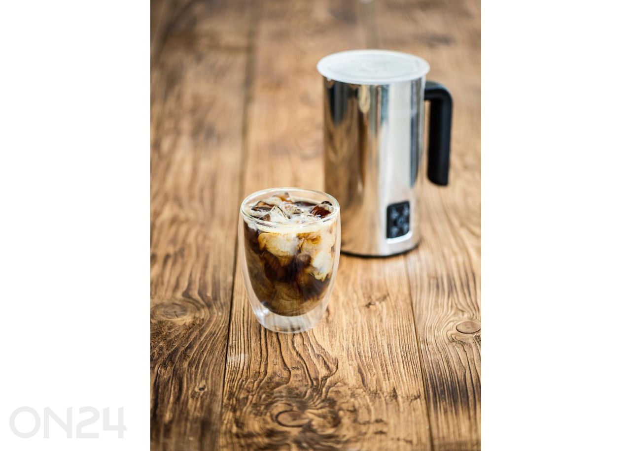 Piimavahustaja ETA 618990000, must/hõbe suurendatud