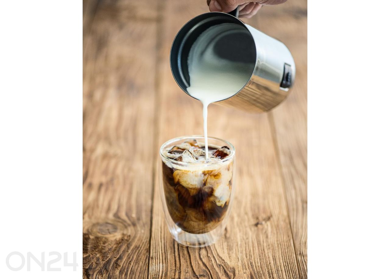 Piimavahustaja ETA 618990000, must/hõbe suurendatud