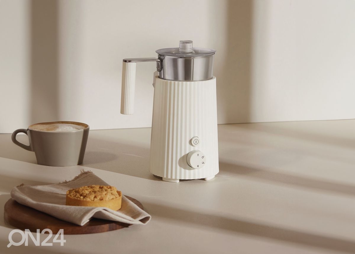 Piimavahustaja Plisse Alessi MDL13W, valge suurendatud