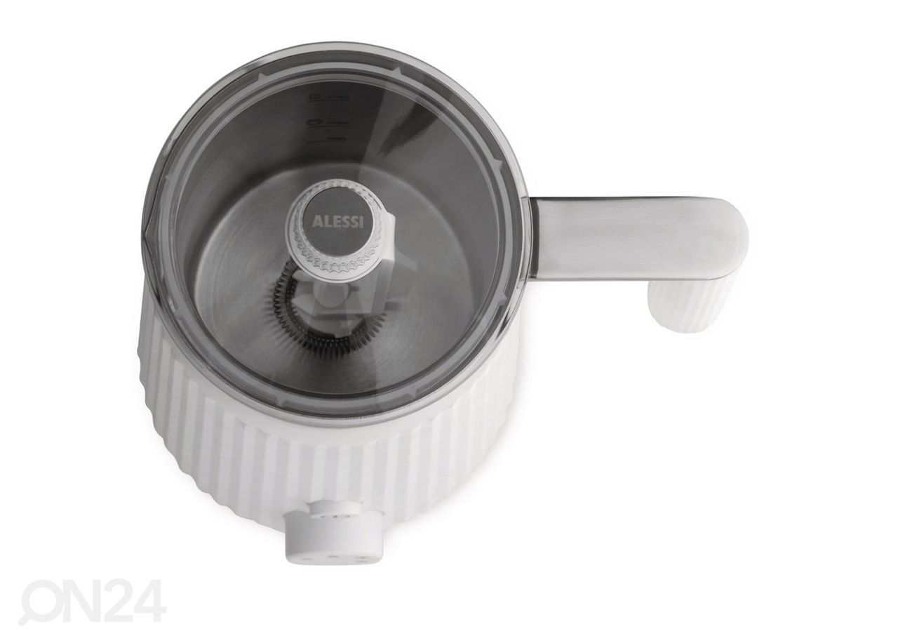 Piimavahustaja Plisse Alessi MDL13W, valge suurendatud