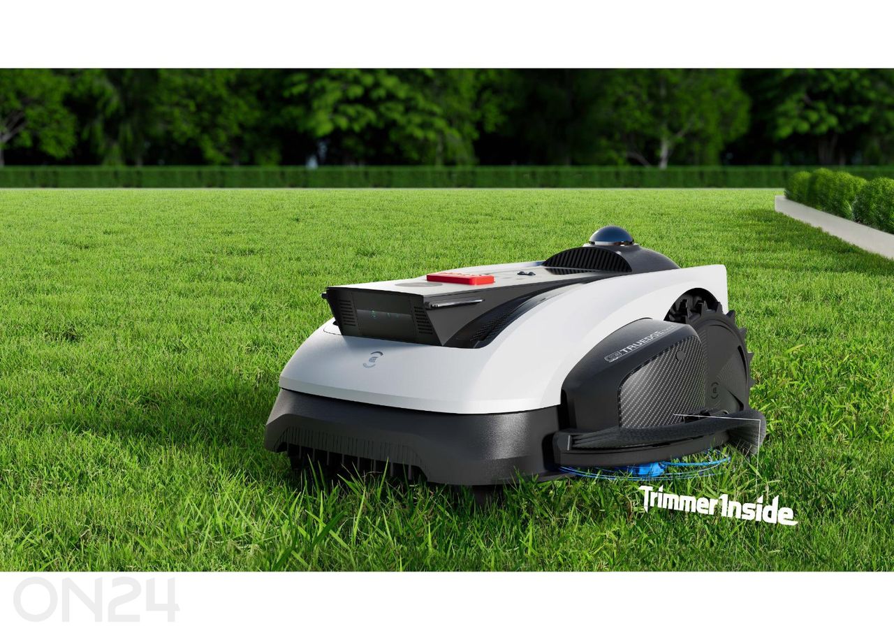 Piirdekaablivaba muruniiduk Ecovacs Goat O1200 LiDAR PRO, 1200m², TruEdge trimmer suurendatud