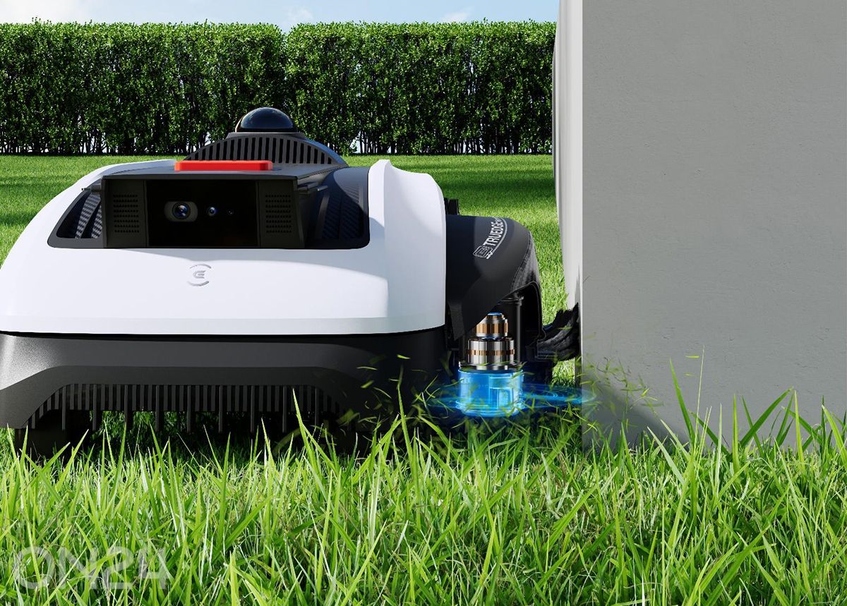 Piirdekaablivaba muruniiduk Ecovacs Goat O1200 LiDAR PRO, 1200m², TruEdge trimmer suurendatud