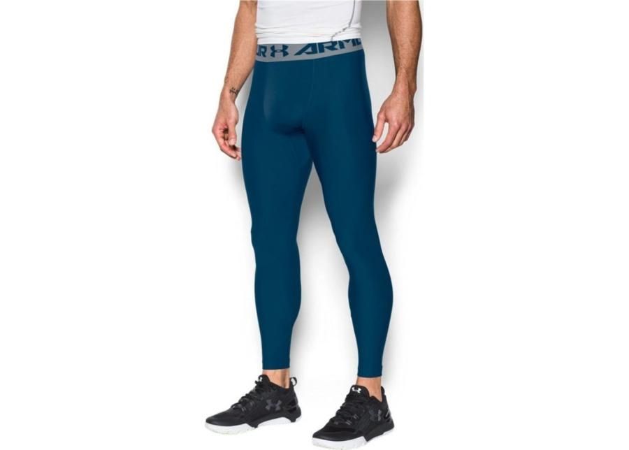 Pikad kompressioonpüksid meestele Under Armour HeatGear 2.0 Compression Leggings M 1289577-997 suurendatud