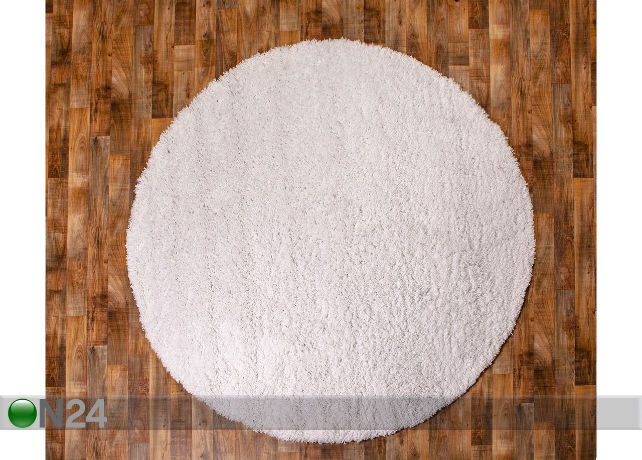 Pikakarvaline vaip Ø140 cm suurendatud
