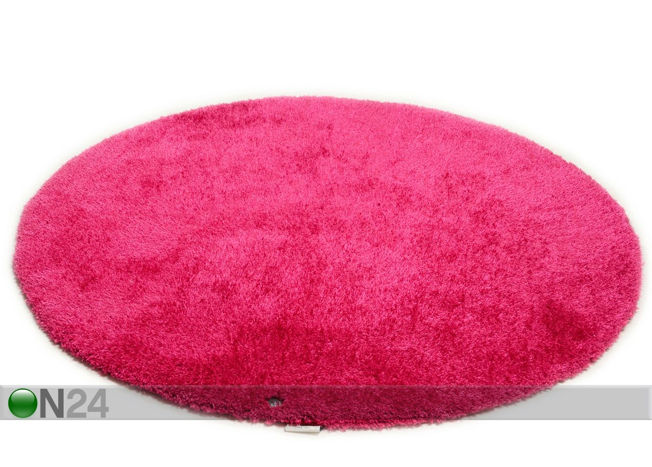 Pikakarvaline vaip Soft Uni Ø 140 cm suurendatud