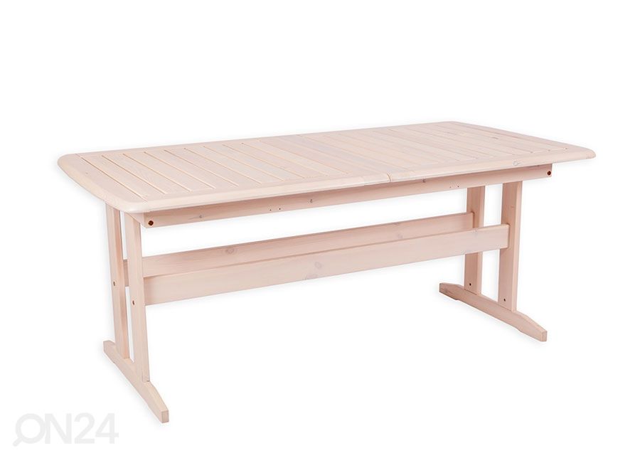 Pikendatav aialaud Bavaria 90x170-220 cm suurendatud