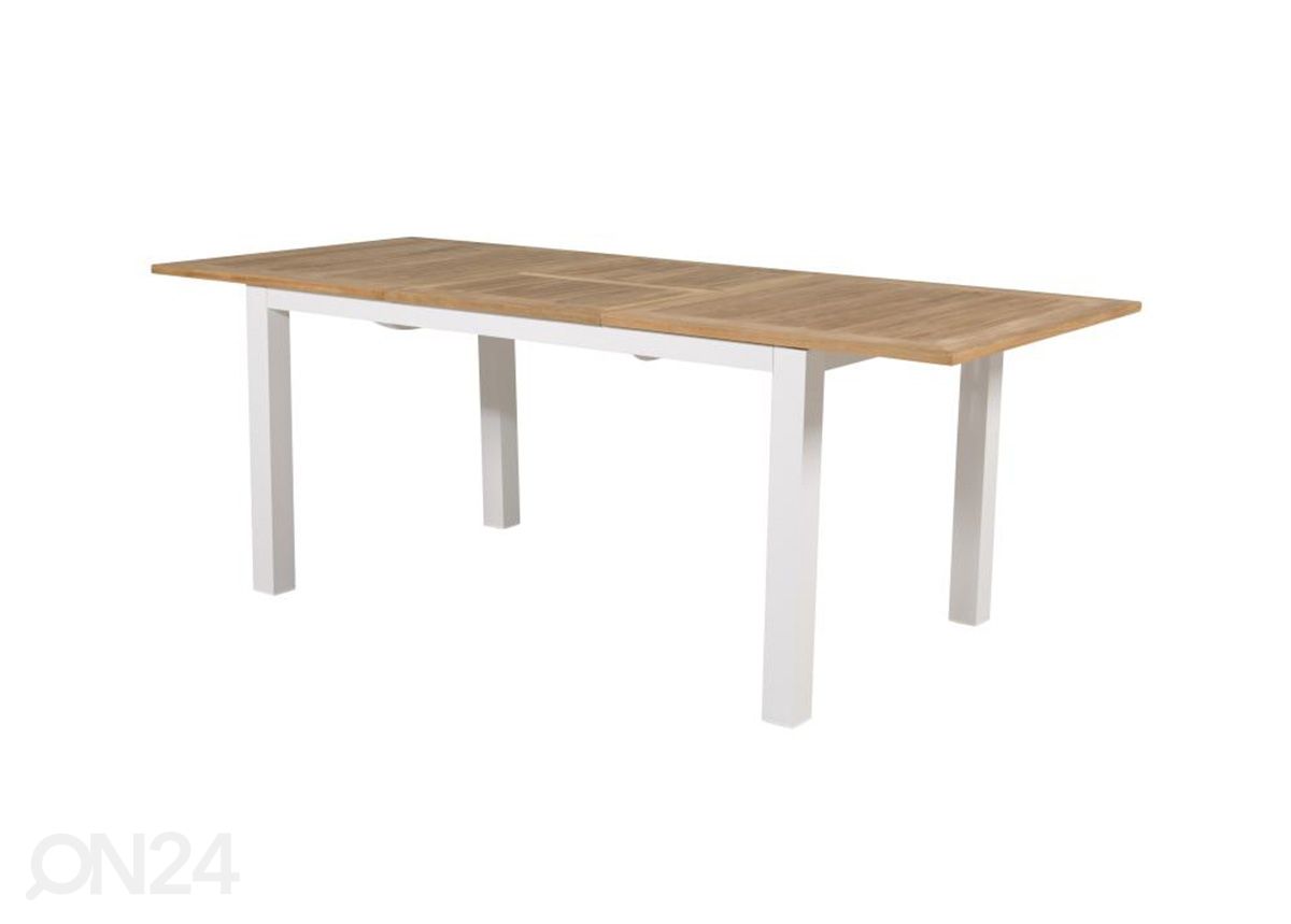 Pikendatav aialaud Panama 152/210×90 cm suurendatud